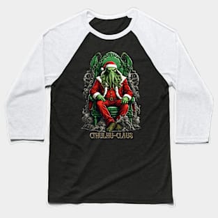 Cthulhu-Claus Baseball T-Shirt